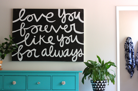 Loveyoucanvasroom