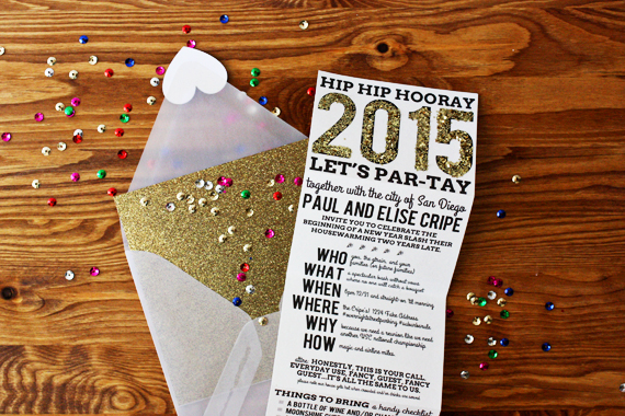 New Years Eve Party Invites