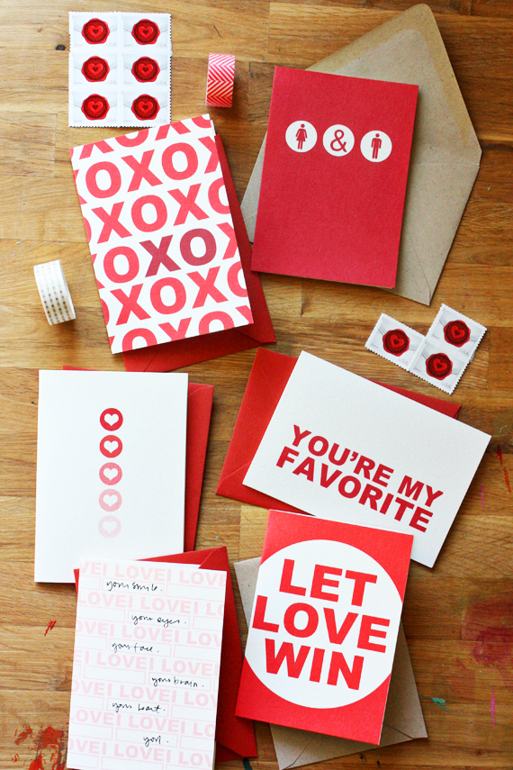 simple DIY graphic valentines using digital stamps simple DIY graphic valentines using digital stamps