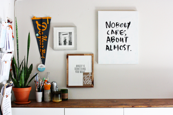 super simple text art