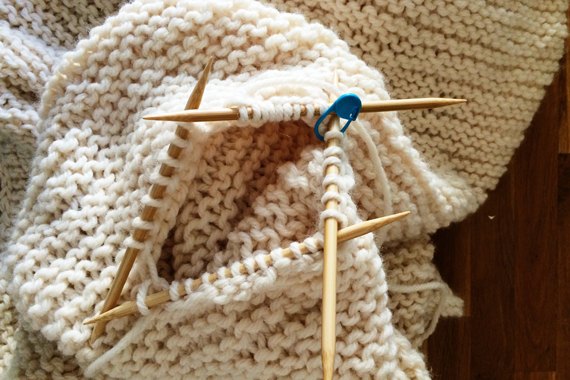 glam lamb knit cardigan