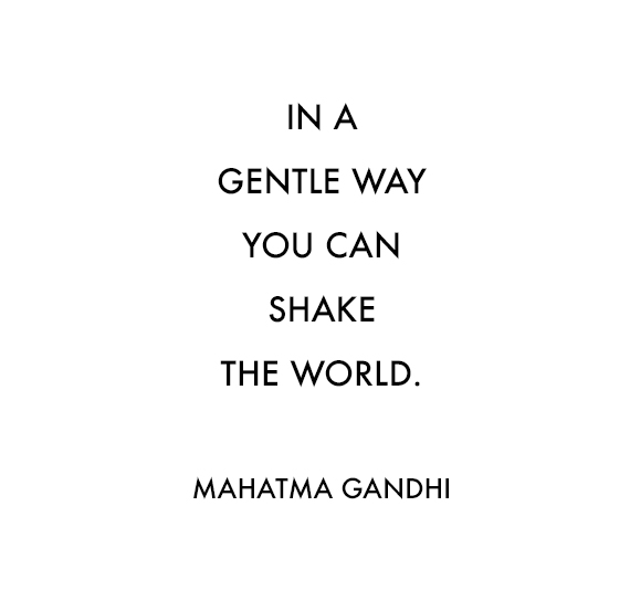 WEEKENDQUOTEgandhi